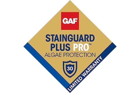 Image of Stainguard Plus Pro, showcasing algae protection for roofs, emphasizing quality roofing solutions in New Jersey.