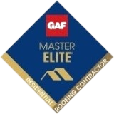 Logo of Master Elite Roofing Contractor, specializing in roof installation and repair services in New Jersey.